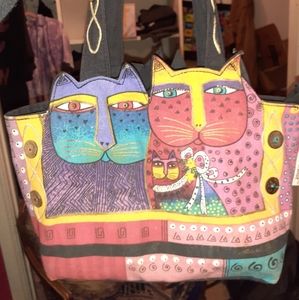 Boho cat purse